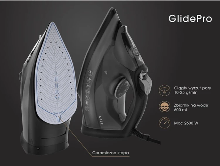 Lafe Żelazko parowe GlidePro 2600W