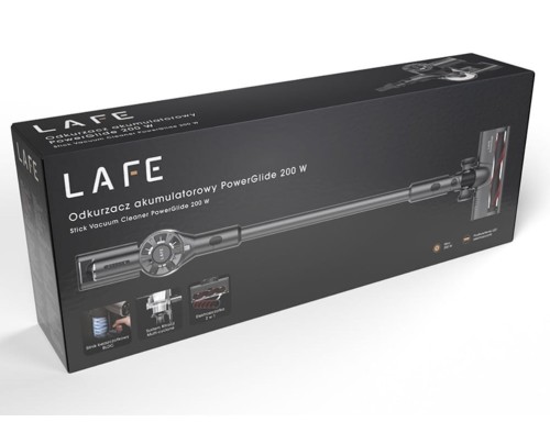 Lafe Odkurzacz bezprzewodowy BLDC PowerGlide 200W