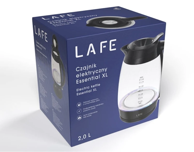 Lafe Czajnik elektryczny Essential XL