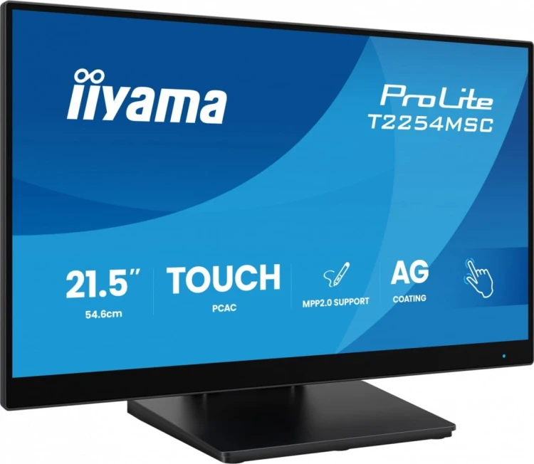 IIYAMA Monitor 24 cale T2254MSC-B2AG  POJ.10PKT.IPS,POWŁOKA AG, 300cd, FHD,  HDMI,DP,2xUSB,7H