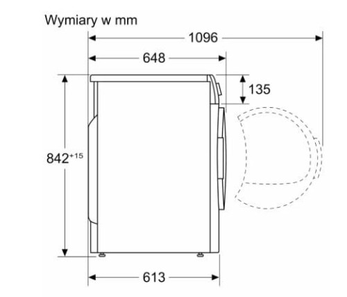 Bosch Suszarka WTH86200PL