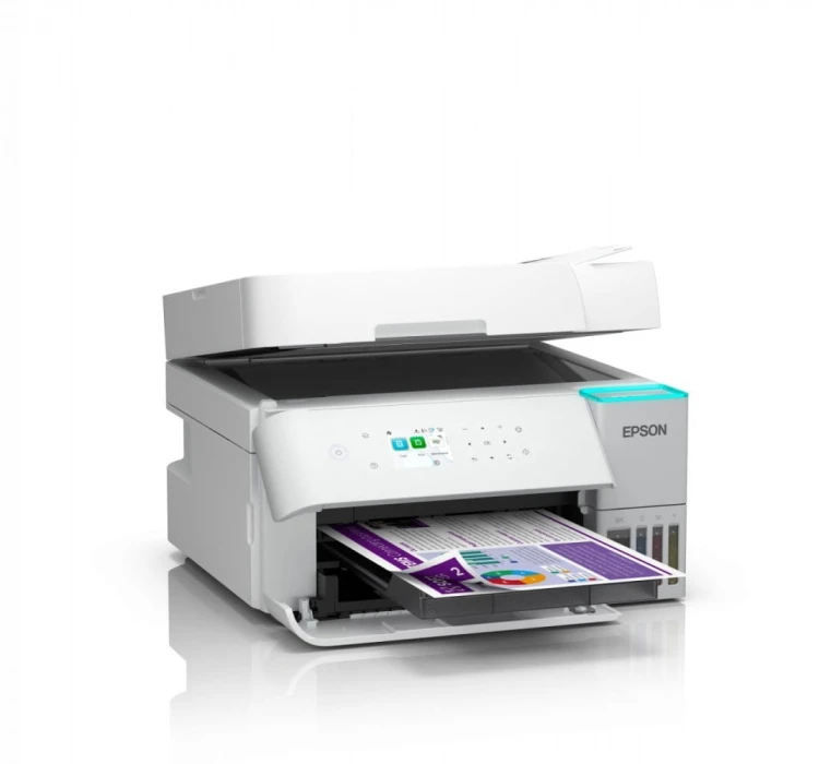 Epson Urządzenie wielofunkcyjne L6376 ITS białe A4/35ppm/W(LAN)/ADF2Scopy/100k