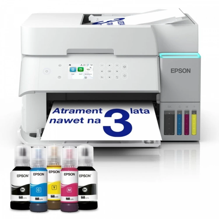 Epson Urządzenie wielofunkcyjne L6376 ITS białe A4/35ppm/W(LAN)/ADF2Scopy/100k
