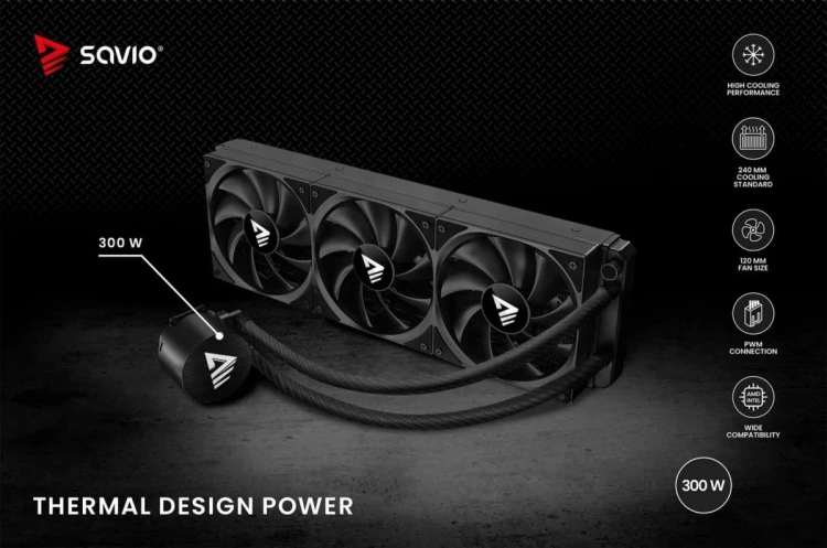 Savio Chłodzenie wodne NOX 360 mm