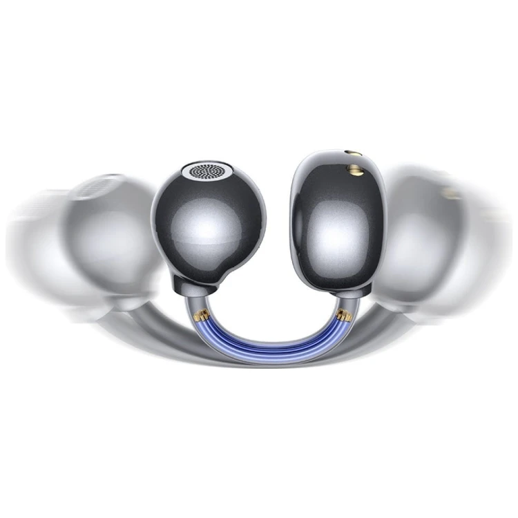 USAMS Słuchawki bluetooth R02 Clip-on szare