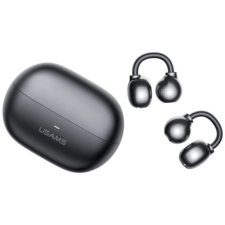 USAMS Słuchawki bluetooth R02 Clip-on szare
