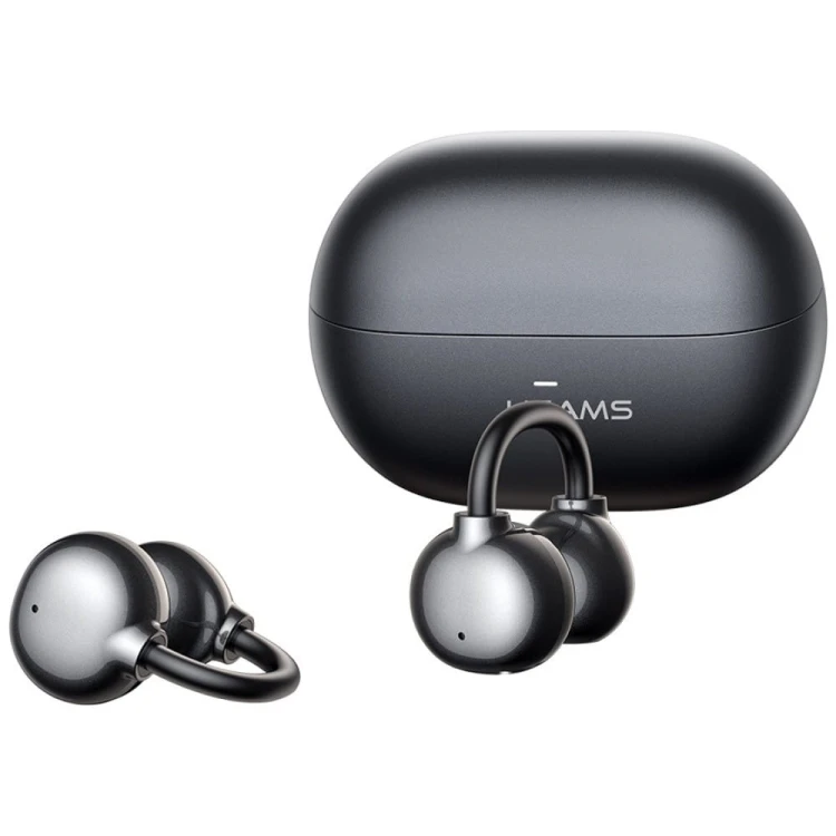 USAMS Słuchawki bluetooth R02 Clip-on szare