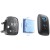 USAMS Ładowarka sieciowa T66 45W CC290 GaN Fast charge 1xUSB-A 1xUSB-C srebrny