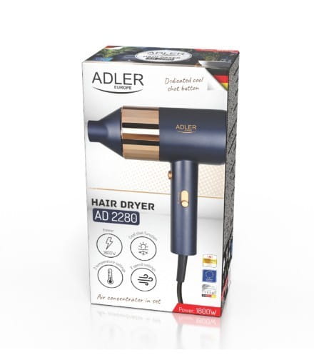 Adler Suszarka do włosów 1800 W  AD 2280