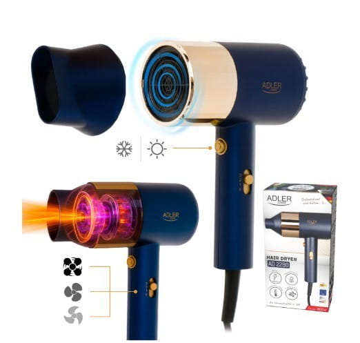Adler Suszarka do włosów 1800 W  AD 2280