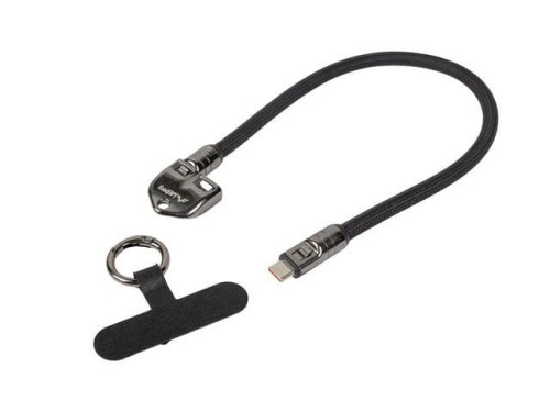 Lanberg Kabel USB-C M/M SMYCZ/BRELOK 0.3M 240W czarny