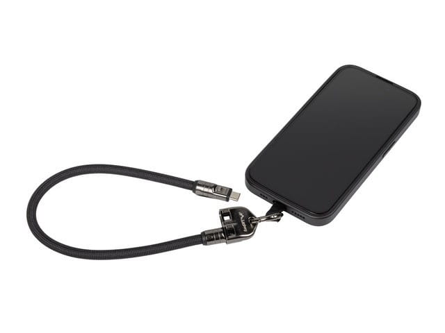 Lanberg Kabel USB-C M/M SMYCZ/BRELOK 0.3M 240W czarny