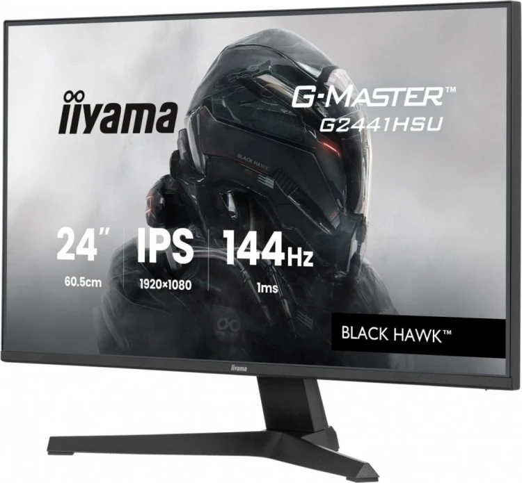 IIYAMA Monitor 23,8 cala G2441HSU-B1 IPS,FHD,144Hz,1ms,2xUSB,350cd,HDMI,DP
