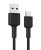 AUKEY CB-CA2 OEM kabel USB-C - USB-A 2m 60W PD 3A 20V FCP AFC nylonowy oplot czarny