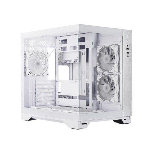 Chieftec Obudowa VISIO GM-30W-T G-OP 6xwentylator ARGB biała