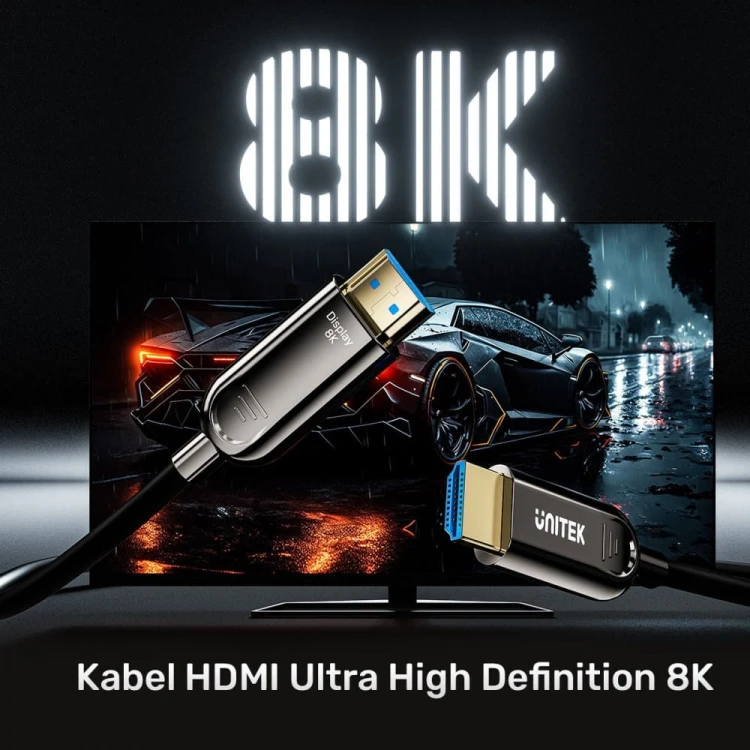 Unitek Kabel HDMI 2.1 8K 60Hz 5m; C11086GY01-5M