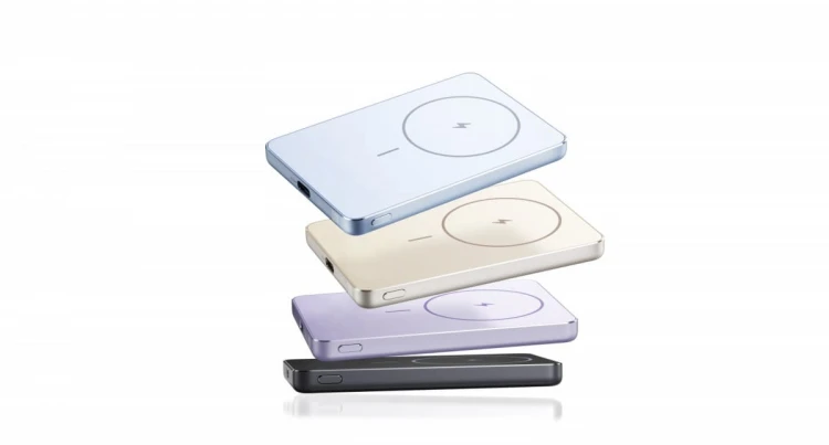 XIAOMI PowerBank Super Slim Magnetic 5000 czarny