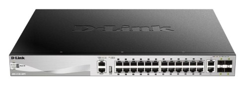 D-Link Przełącznik DGS-3130-30PS 24GE PoE 4SFP+ 2x10