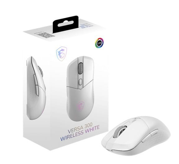 MSI Mysz bezprzewodowa Versa 300 Wireless White