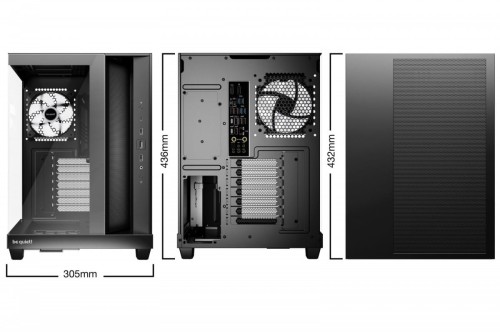 Be quiet! Obudowa Light Base 500 LX Black