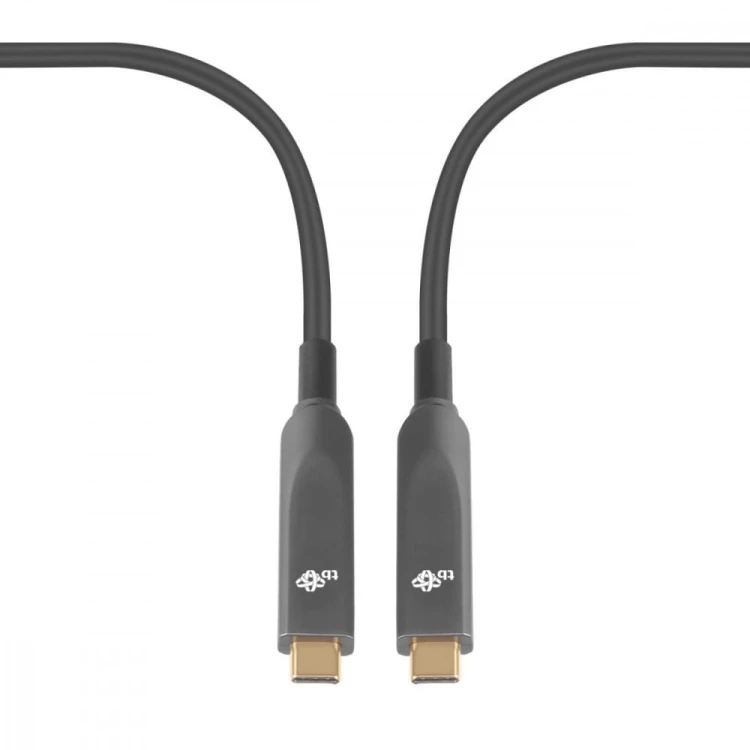 TB Kabel video USB C-C optyczny 4K hybryda 5m