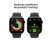 Apple Watch Series 11 GPS + Cellular, koperta 42 mm z tytanu w kolorze łupku, pasek sportowy w kolorze czarnym - rozmiar S/M