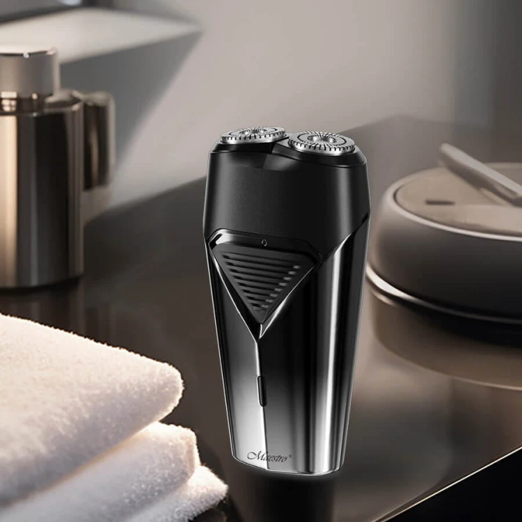 Feel-Maestro Golarka męska podróżna 2 głowice, USB  MR-672