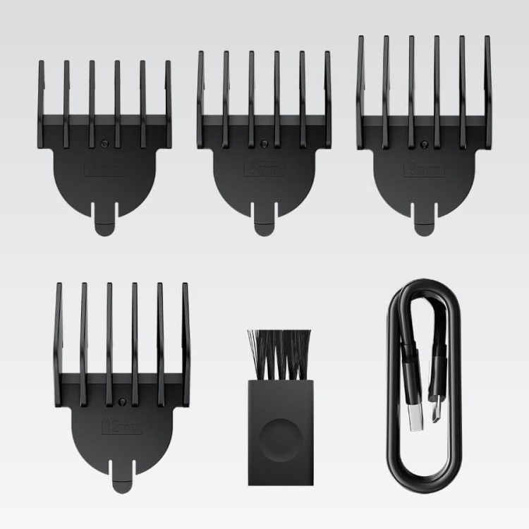 Feel-Maestro Zestaw do strzyżenia włosów 6w1 USB MR-660