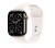 Apple Watch Series 11 GPS + Cellular koperta 42 mm z tytanu w kolorze złotym, pasek sportowy w kolorze łagodnego różu - rozmiar M/L
