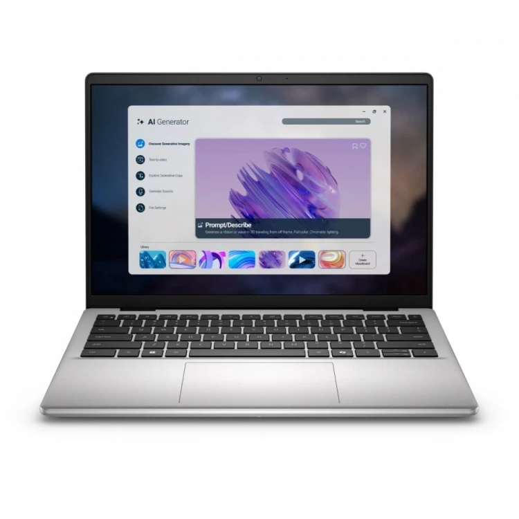 Dell Laptop Dell Pro 14 Essential PV14255 W11P Ryzen AI 7 350|16GB|1TB|AMD Radeon|FgrPr|WLAN+BT|14.0 FHD+|BcklKb|4C|65W|3YPS Platinum Silver Metal