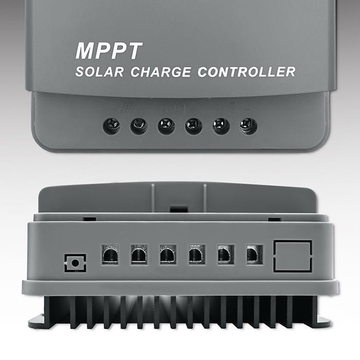 Qoltec Solarny regulator ładowania MPPT z czujnikiem temperatury 40A |  12V/24V | LCD | 2xUSB | Bluetooth | APP | GEL | LiFePO4