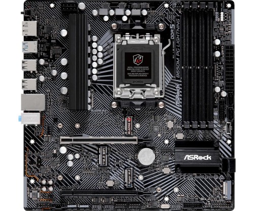 ASRock Płyta główna B650M PG LIGHTNING AM5 4DDR5 HDMI/DP mATX