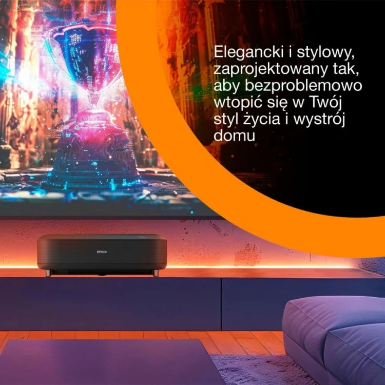 Epson Projektor EH-LS670B 3LCD KD 4KUHD/3600L/5m:1/16:9/czarny