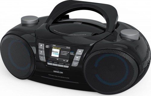 Sencor Boombox z DAB+ SPT 6510 odtwarzacz CD/MP3/USB/SD Bluetooth