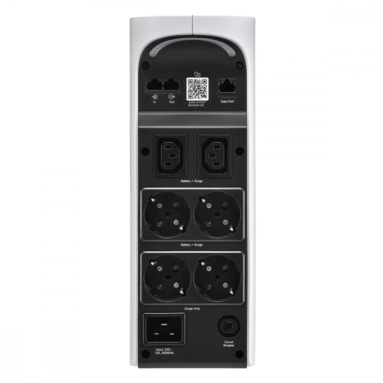APC Zasilacz awaryjny BGM2200-GR Back-UPS Pro 2200VA do gier, 230V, czysta sinusoida LCD, Biały, Schuko