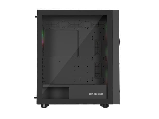 Natec Obudowa Genesis Diaxid 605 ARGB MIDI TOWER USB-C Czarna