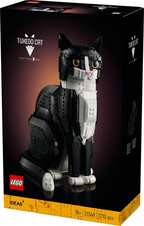 LEGO Klocki Ideas 21349 Biało-czarny kot