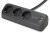 Digitus Listwa zasilająca biurkowa, 3 gniazda Schuko, 2x USB-A (2x 12W), 1x USB-C (30W) z zaciskiem na blat, kabel 1,5m, czarna