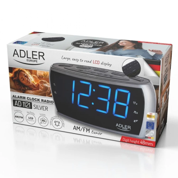 Adler Radiobudzik AD1121S