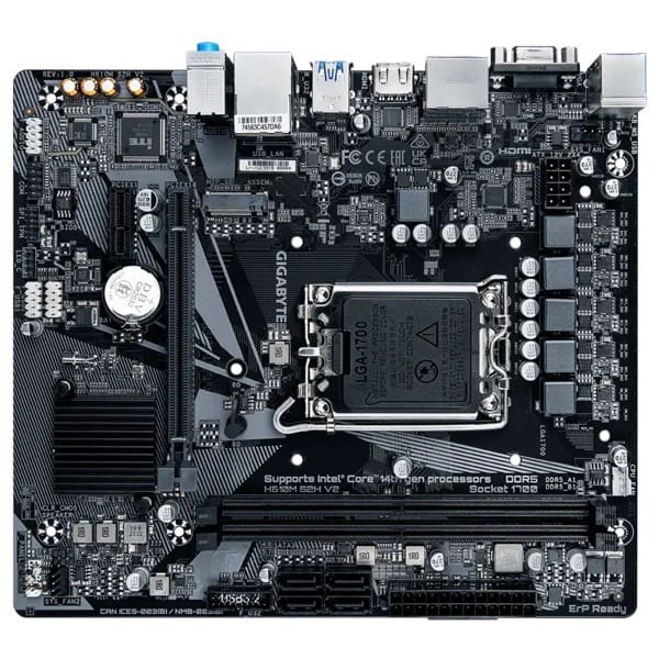 Gigabyte Płyta główna H610M S2H V2 s1700 2DDR 5 DP/HDMI/DSUB M.2 mATX