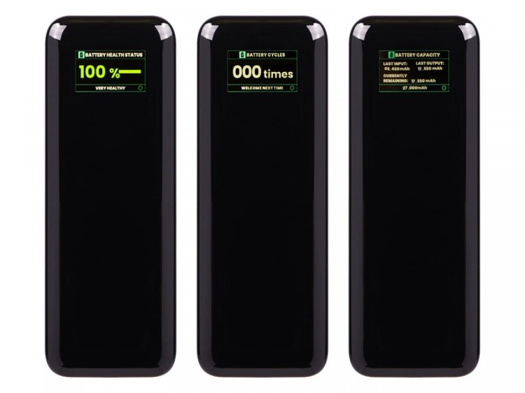 BLOW PowerBank AIR99.9 PD+QC 140W 27000mAh Czarny
