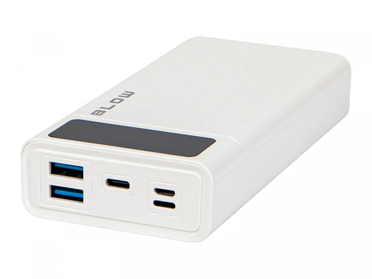 BLOW PowerBank PB20E QC+PD 20W 20000mAh+lightning Biały