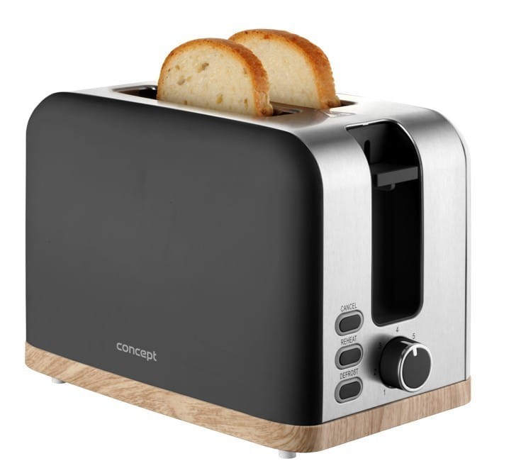 Concept Toster Elwood czarny TE2016