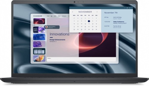 Dell Laptop Dell Pro 15 Essential PV15250 W11P i5-1334U|8GB|512GB|Intel UHD|FgrPr|WLAN+BT|15.6 FHD|BcklKb|3C|65W|3YPS Carbon Black (Plastic)