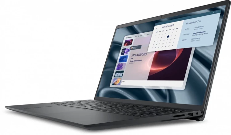 Dell Laptop Dell Pro 15 Essential PV15250 W11P i5-1334U|8GB|512GB|Intel UHD|FgrPr|WLAN+BT|15.6 FHD|BcklKb|3C|65W|3YPS Carbon Black (Plastic)