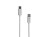 Natec Kabel Lightning (M)->USB-C(M) 1m MFI Prati Biały