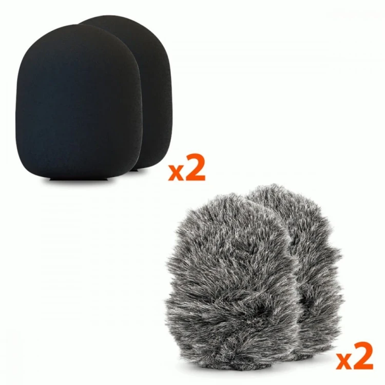 Media-Tech Zestaw mikrofonów krawatowych Micro-Mic Duo MT416
