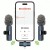 Media-Tech Zestaw mikrofonów krawatowych Micro-Mic Duo MT416