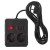 Maclean Listwa zasilająca MCE388 B 2 gniazda, 3xUSB, 110-240V AC 50/60Hz, 2.1A max 2500W, 3m czarna