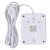 Maclean Listwa zasilająca, MCE388 W 2 gniazda, 3xUSB, 110-240V AC 50/60Hz, 2.1A max 2500W, 3m biała